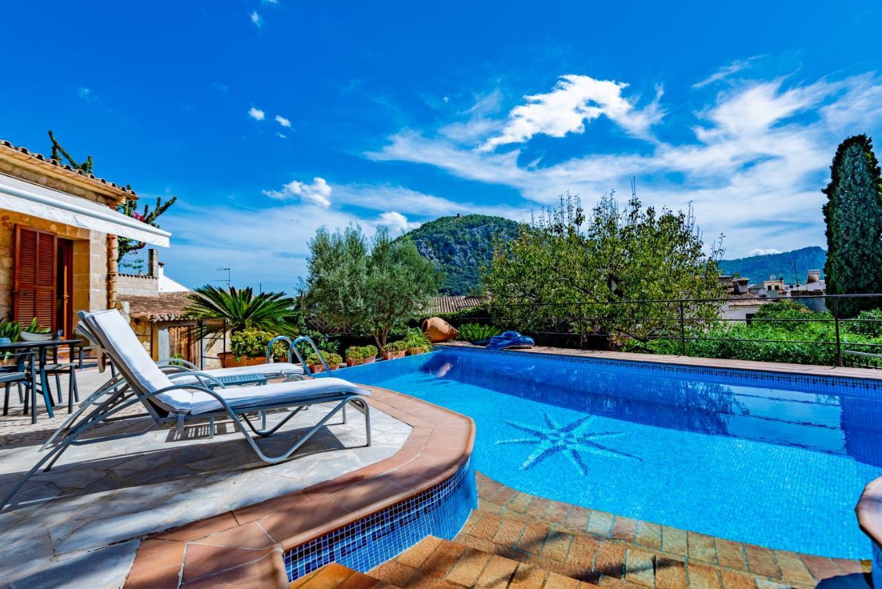 Villa In Center Of Pollensa With Pool And Jacuzzi Exterior foto